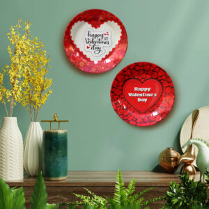 Valentine Day Wall Plates