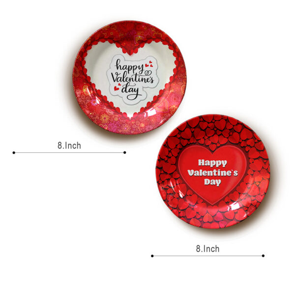 Valentine Day Wall Plates