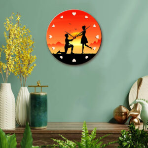 Valentine's Day Wall Clock