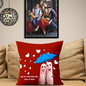 Jikraa Valentine Day Cushion Cover