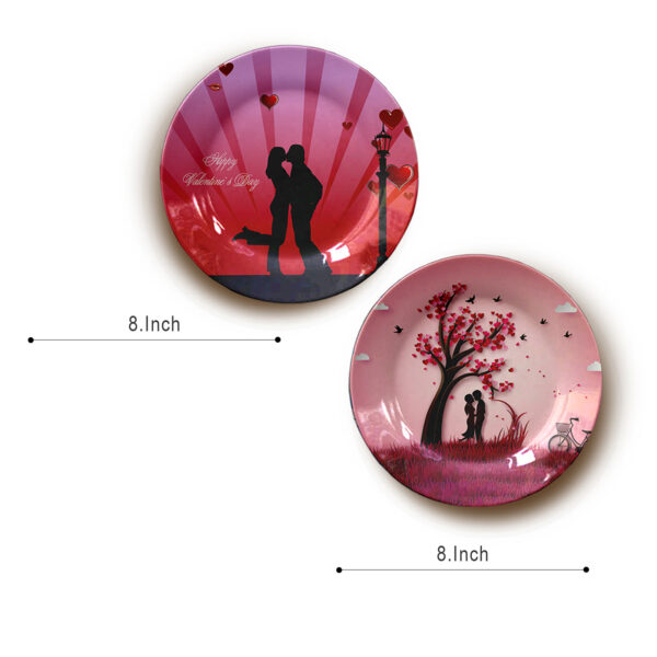 Valentine Day Wall Plates