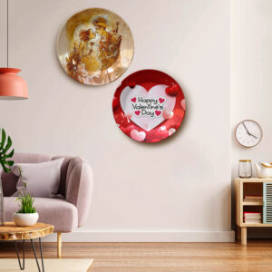 Valentine Day Wall Plates