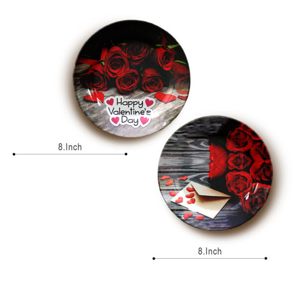 Valentine Day Wall Plates