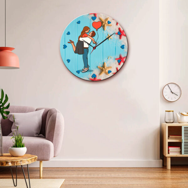 Valentine's Day Round Wall Clocks