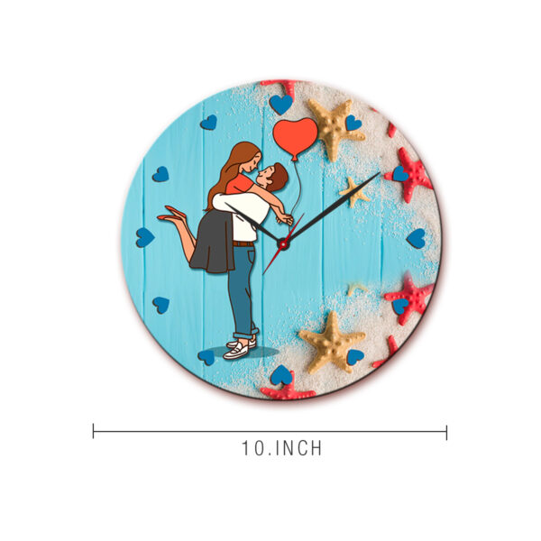 Valentine's Day Round Wall Clocks