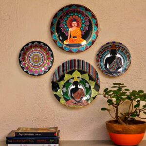 Indian Traditional Art Ceramic Decorative Designer Wall Plate