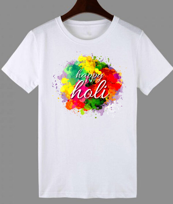 Happy Holi Hai Quote T-Shirts