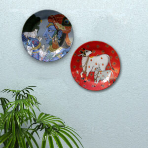 Pichwai Wall Decor Plate