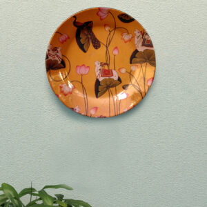 Pichwai Art Wall Plate