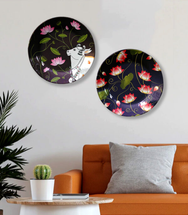 Pichwai Wall Decor Plates