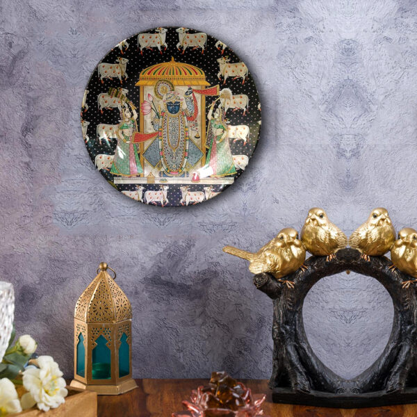 Pichwai Ceramic Wall Plates