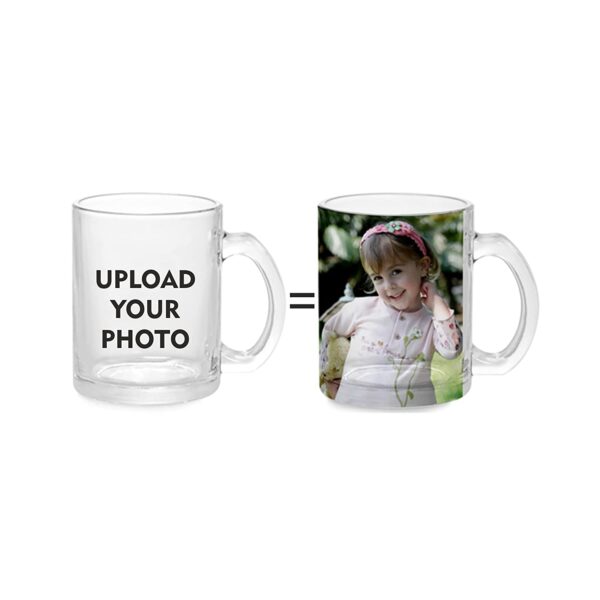 Customized Transparent Glass Mug